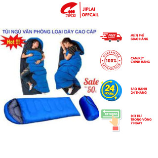 Túi ngủ văn phòng gấp gọn đa năng, túi ngủ đi phượt, dã ngoại có khoá kéo hở đầu