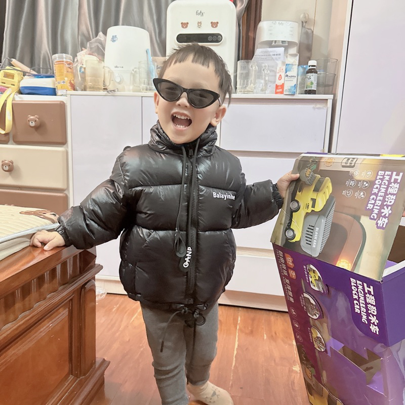 Áo phao béo siêu nhẹ siêu ấm cho bé trai bé gái