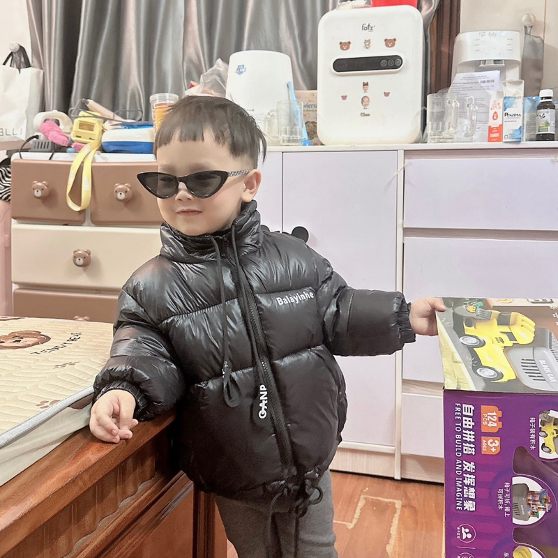 Áo phao béo siêu nhẹ siêu ấm cho bé trai bé gái