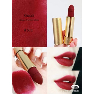 [Tặng túi nơ] Fullsize Fullbox Son Gucci 505 Janet Rust Đỏ Đất, Các Màu