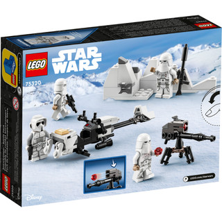 [có sẵn] Lego Star Wars 75320 Snowtrooper Battle Pack