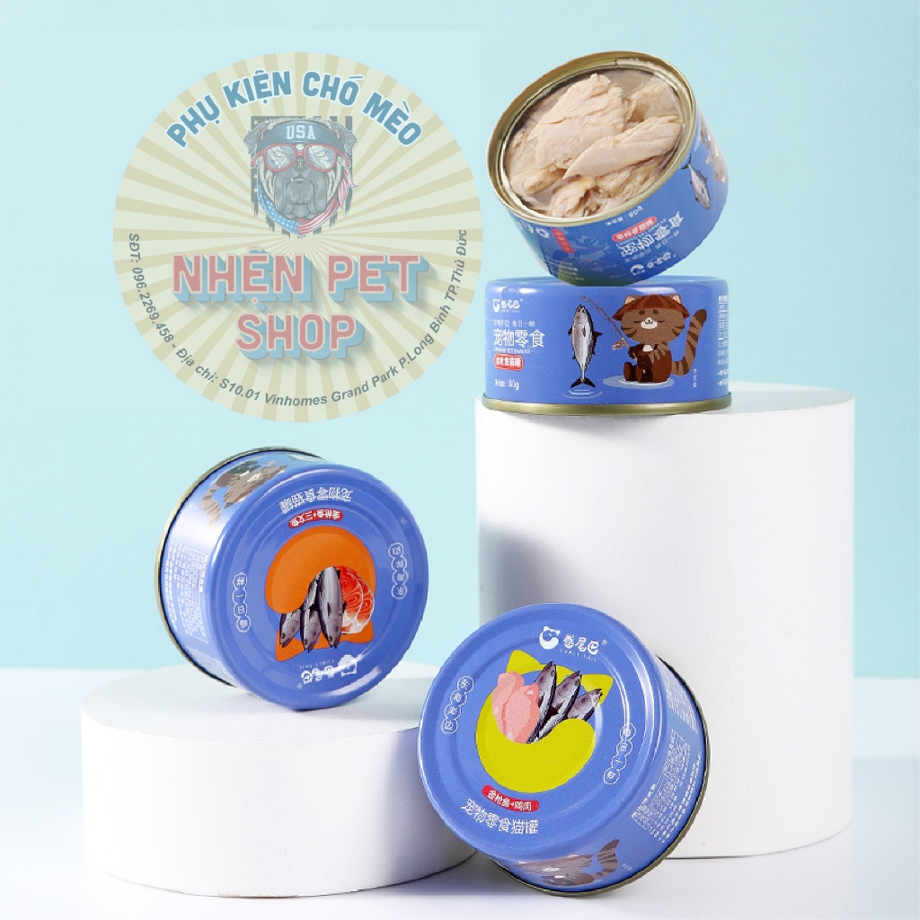 Thức ăn hộp cho chó mèo_Đồ ăn hộp cho chó mèo_Pate hộp cho chó mèo