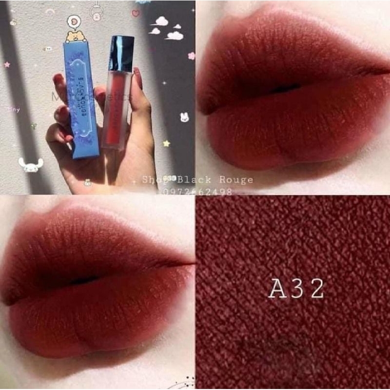 Son Kem Lì BlackAir Fit Velvet Tint A12