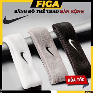 Băng Đô Thể Thao Bản Rộng FIGA Đủ Màu Thấm Hút Mồ Hôi Siêu Tốt BV07