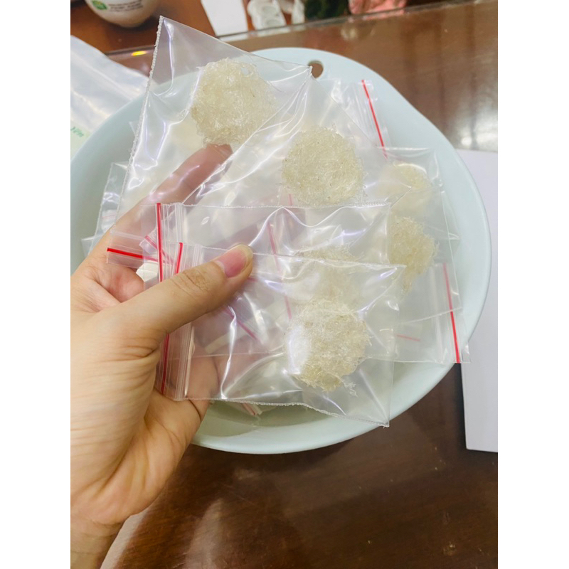 Sét yến babynguyên chất 100%+ tặng kèm 2 hũ thuỷ tinh+ nguyên liệu chưng cùng
