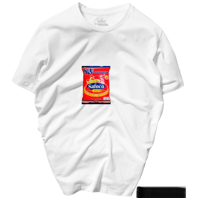 Áo in hình nui xoắn/nui ống/nui c Safoco