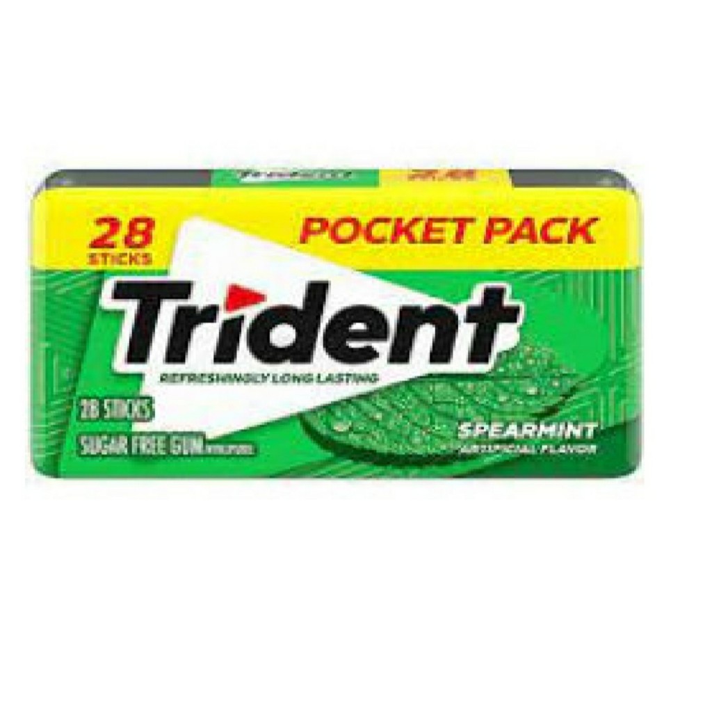 [Vỉ 28 tép&12 Tép]Kẹo Trident Gum Không Đường Giúp Thơm Miệng Nhập Khẩu Thái Lan