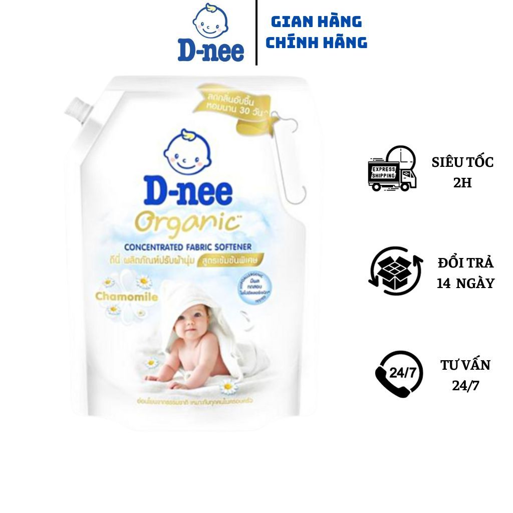 Nước xả vải Dnee Thái Lan Túi 1150ml làm mềm vải nhiều mùi hương cho bé yêu !