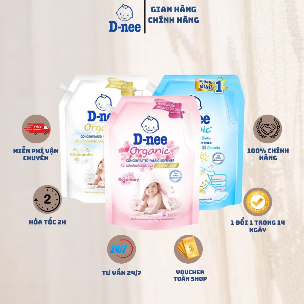 Nước xả vải dnee thái lan 1150ml