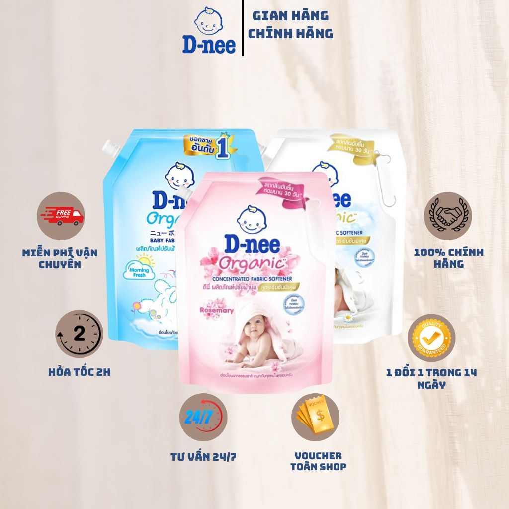 Nước xả vải dnee thái lan 1150ml