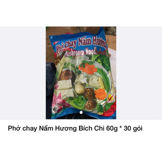 Phở nấm hương bích chi 30 gói 60gr