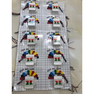 Chíp xi nhan chữ H, chip đá đèn, nháy đuổi