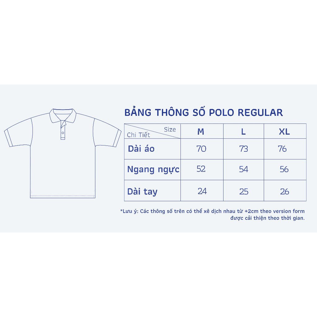 Áo polo kẻ sọc, Áo polo nam, form áo dành cho nam nữ thêu con cáo Fox - Striped Polo Shirt_U2M2