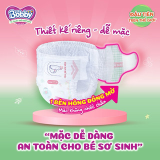 Tã/bỉm quần mở một bên bobby đầu tiên trên thế giới