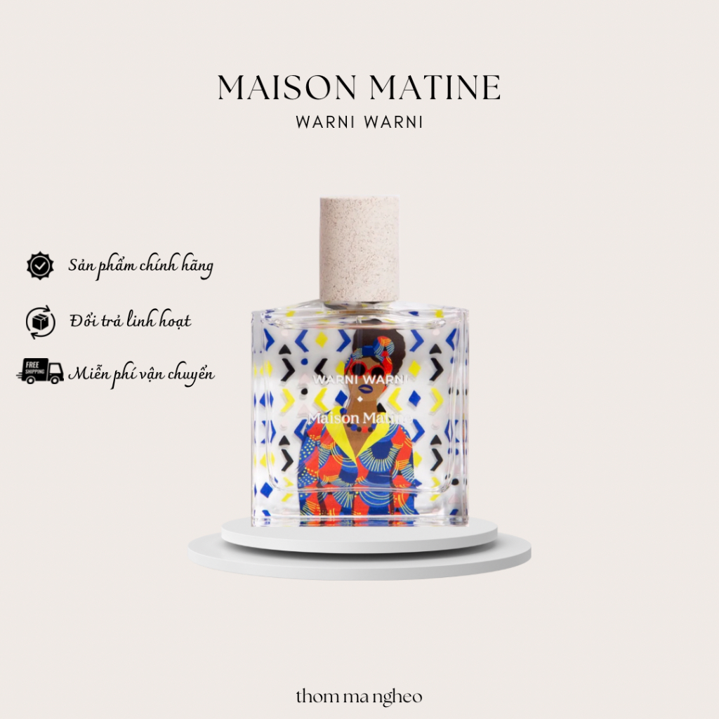 [10ml] Nước hoa Unisex Maison Matine Warni Warni