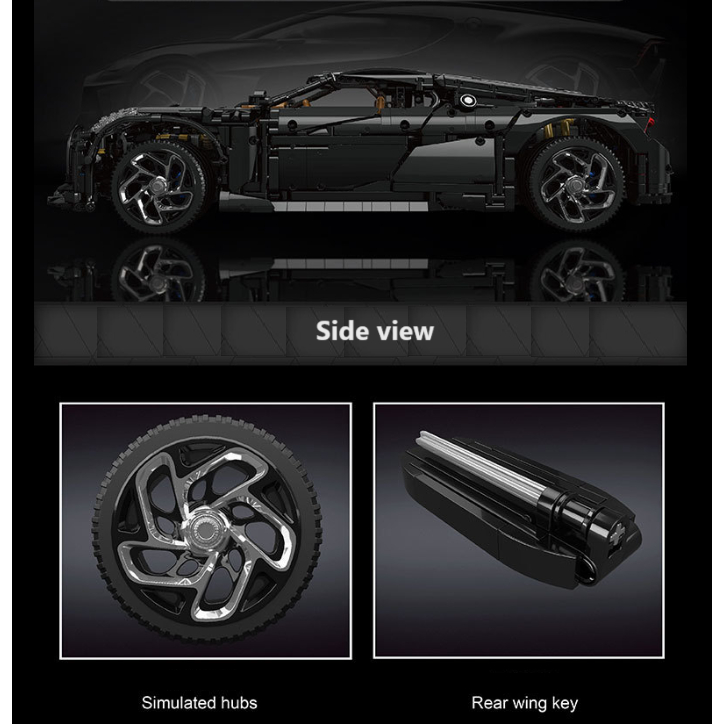 Bu Béo La Vo Chờ No Mao Kinh 13163 Mô Hình Xe Technic Tỷ Lệ 1:8 Đồ Chơi Lắp Ráp 4688 Pcs Phiên Bản Có Động Cơ