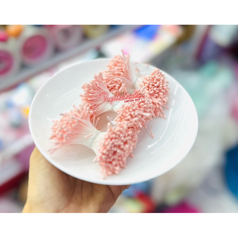 Nhuỵ Hoa Làm Hoa Kẽm Nhung Handmade Phụ Kiện DIY