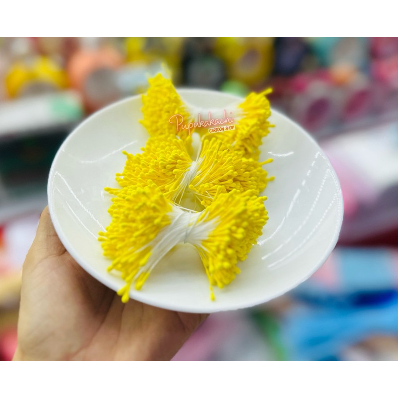 Nhuỵ Hoa Làm Hoa Kẽm Nhung Handmade Phụ Kiện DIY