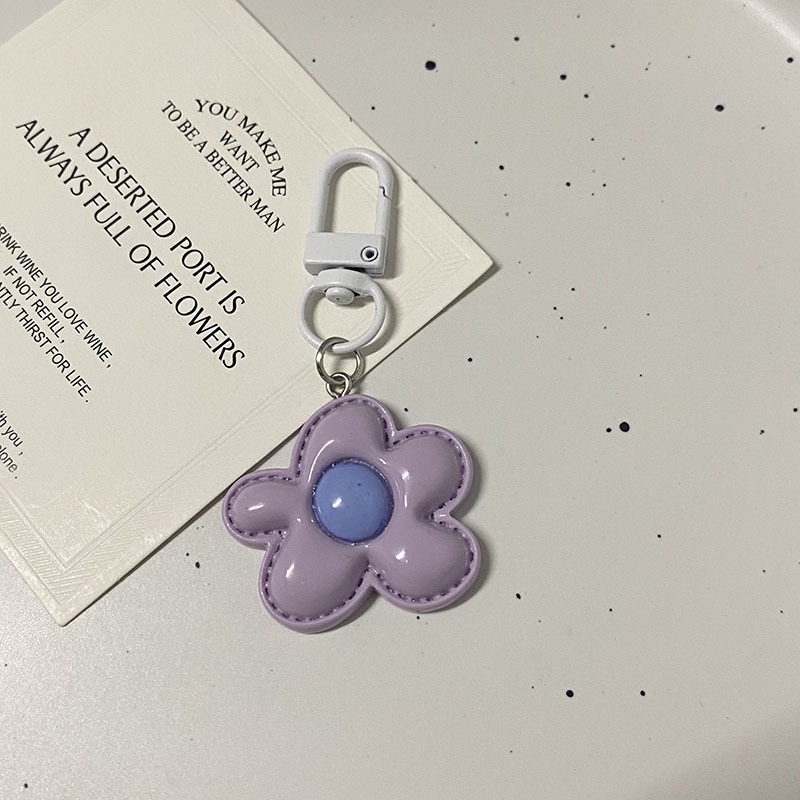 Phụ kiện gắn túi xách, móc khóa hình bông hoa