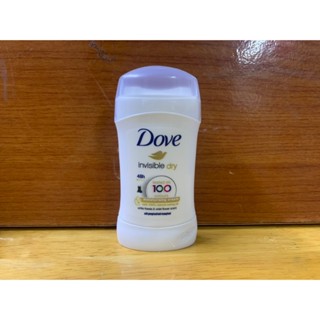 Lăn khử mùi Dove 48H dạng sáp invisible Dry 40ml
