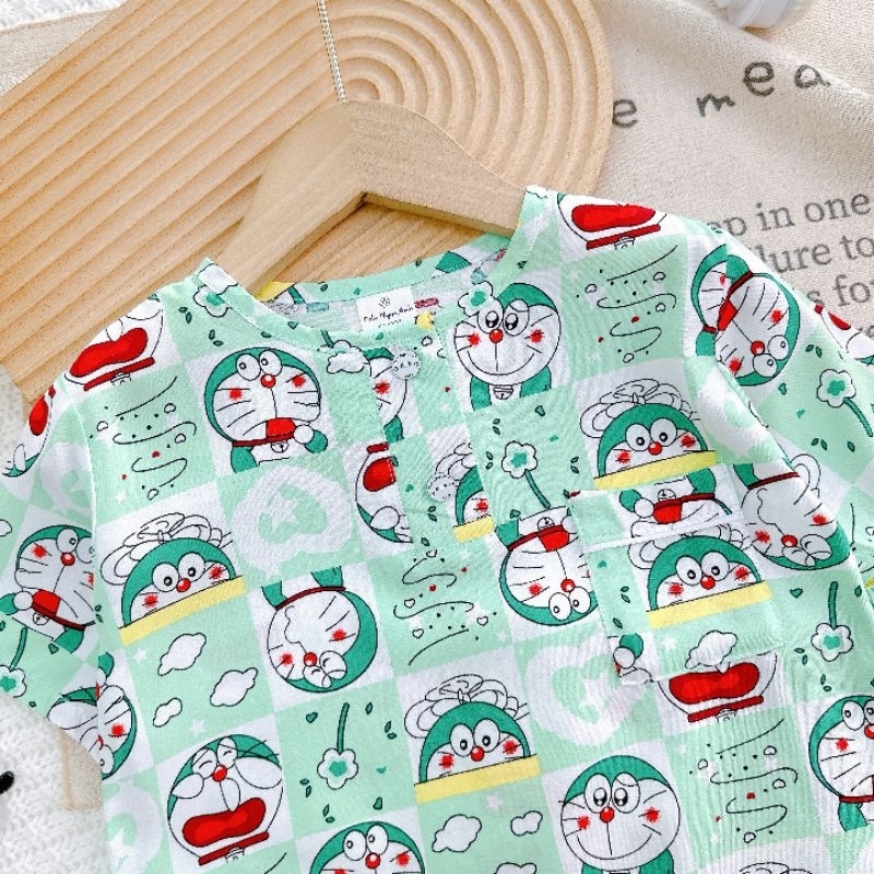 BỘ TOLE TAY NGẮN QUẦN ĐÙI BÉ 10-32KG