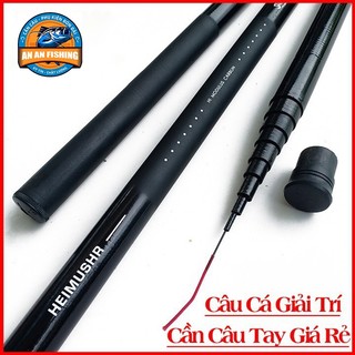 Cần câu tay đơn đài shimano 3h giá rẻ đồ câu chuyên dụng câu cá rô đồng, rô phi, trê, chép, mè, trạch, chim