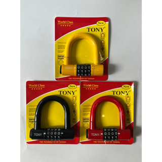 Combo ổ khoá mật mã 4 số tự chọn Tonyon ( Khoá xe, khoá nhà, khoá cửa,… )