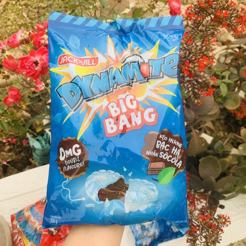Kẹo The Nhân kg Dynamite BigBang Hương Bạc Hà Nhân Sôcôla