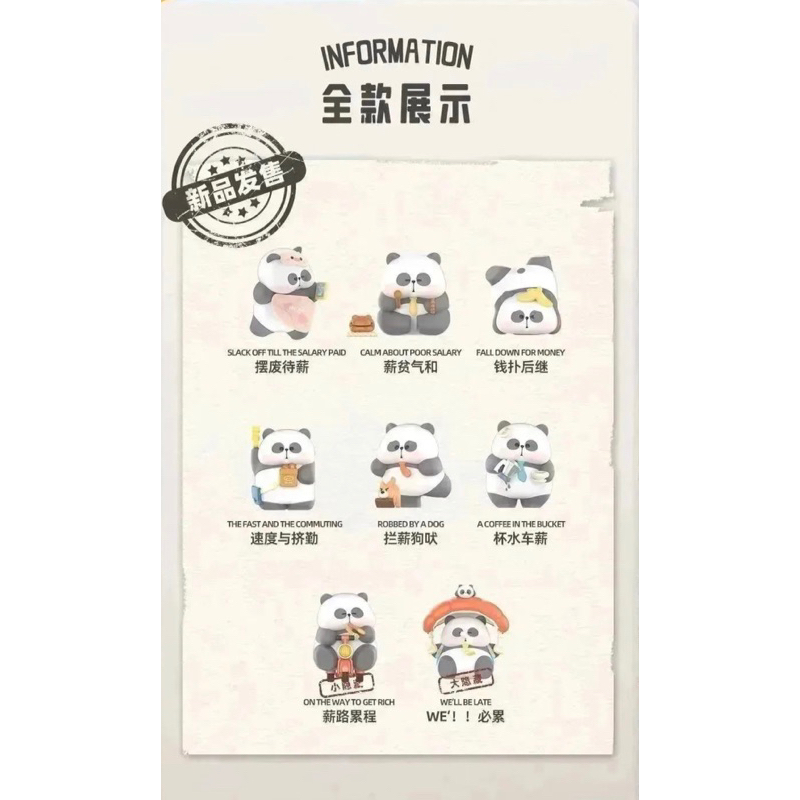 Mr Pa Working diary mô hình trưng bày