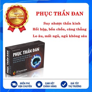 Phục thần đan Giúp dưỡng tâm an thần, hỗ trợ ngủ ngon giấc, hỗ trợ cải thiện triệu mất ngủ, mệt mỏi, hồi hộp, bồn chồn
