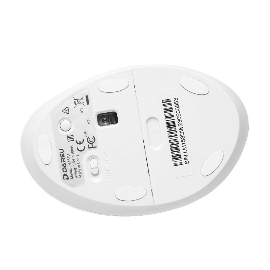 Chuột không dây công thái học Dareu LM158D