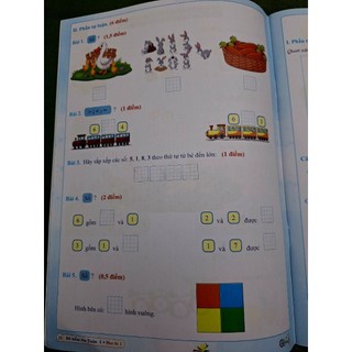 Sách- ĐỀ KIỂM TRA TOÁN 1 (học kì 1)