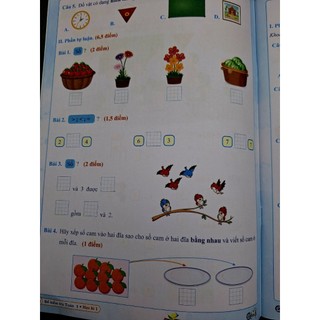 Sách- ĐỀ KIỂM TRA TOÁN 1 (học kì 1)