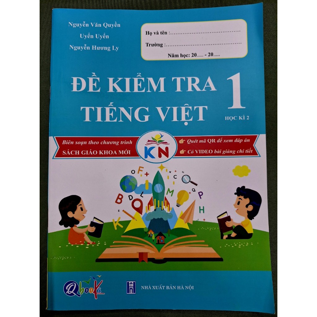 Sách- ĐỀ KIỂM TRA TIẾNG VIỆT 1 (học kì 2)