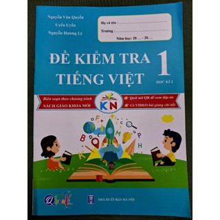 Sách- đề kiểm tra tiếng việt 1