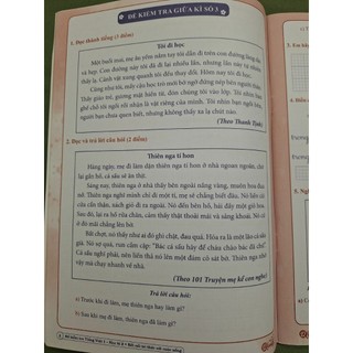 Sách- ĐỀ KIỂM TRA TIẾNG VIỆT 1 (học kì 2)