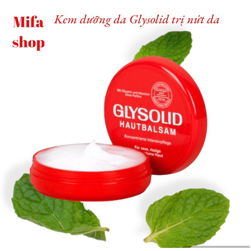 KEM DƯỠNG ẨM CHỐNG NẺ GLYSOLID HAUTBALSAM
