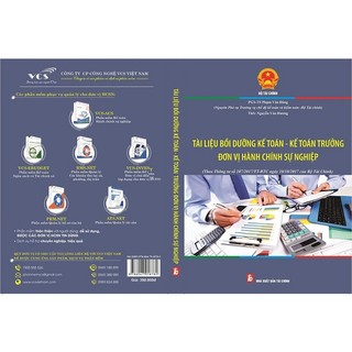 Sách - tài liệu bồi dưỡng kế toán trưởng đơn vị hành chính sự nghiệp