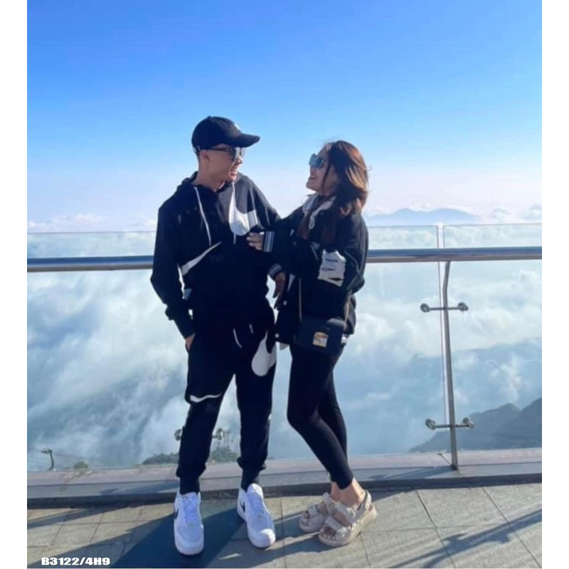 BỘ THỂ THAO KHOÁ KÉO CÓ MŨ NIK VỀ MẪU 2023 CHO ANH EM