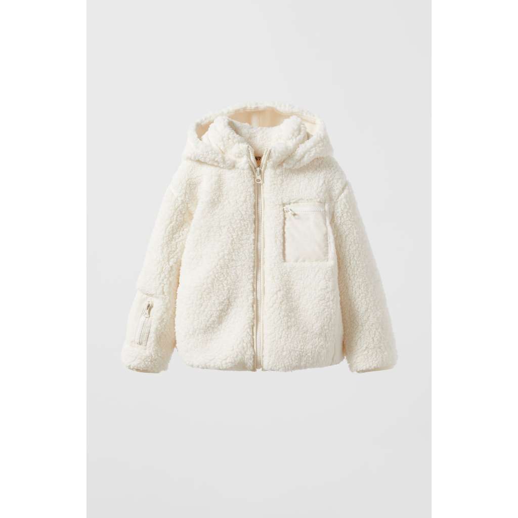 Áo khoác Za.ra ấm áp cho bé gái size 13-14Y