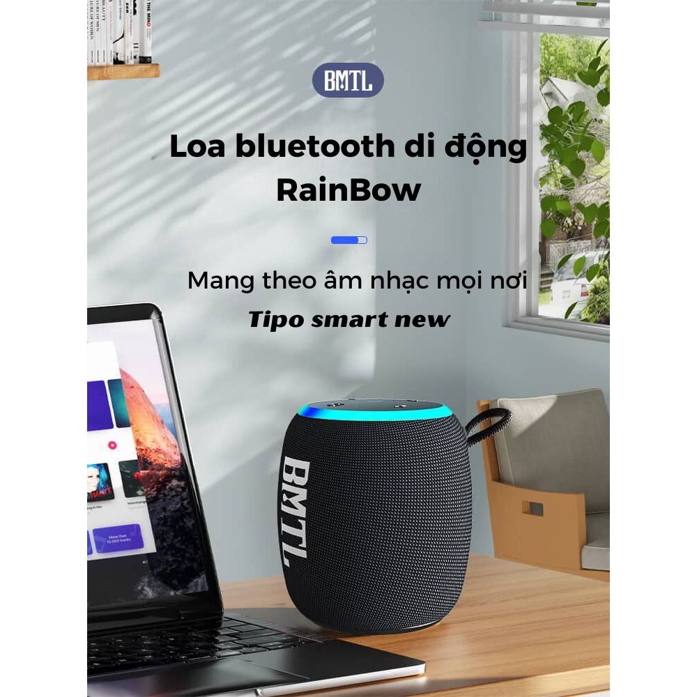 Loa Bluetooth Xdobo Rainbow Công Suất 15W Chống Nước IPX7 Chơi Nhạc 10H - Kết Nối 2 Loa 1 Lúc - BH 2 Năm