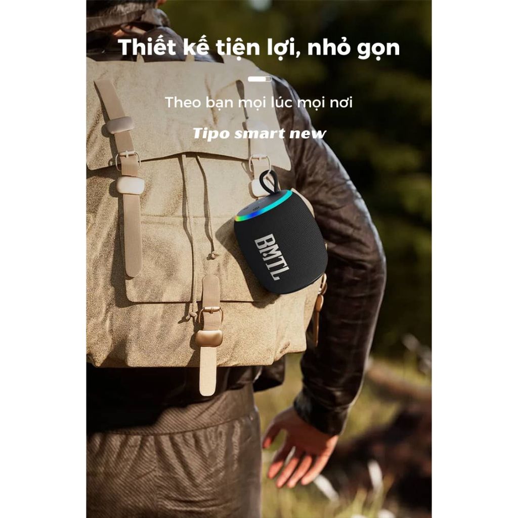 Loa Bluetooth Xdobo Rainbow Công Suất 15W Chống Nước IPX7 Chơi Nhạc 10H - Kết Nối 2 Loa 1 Lúc - BH 2 Năm