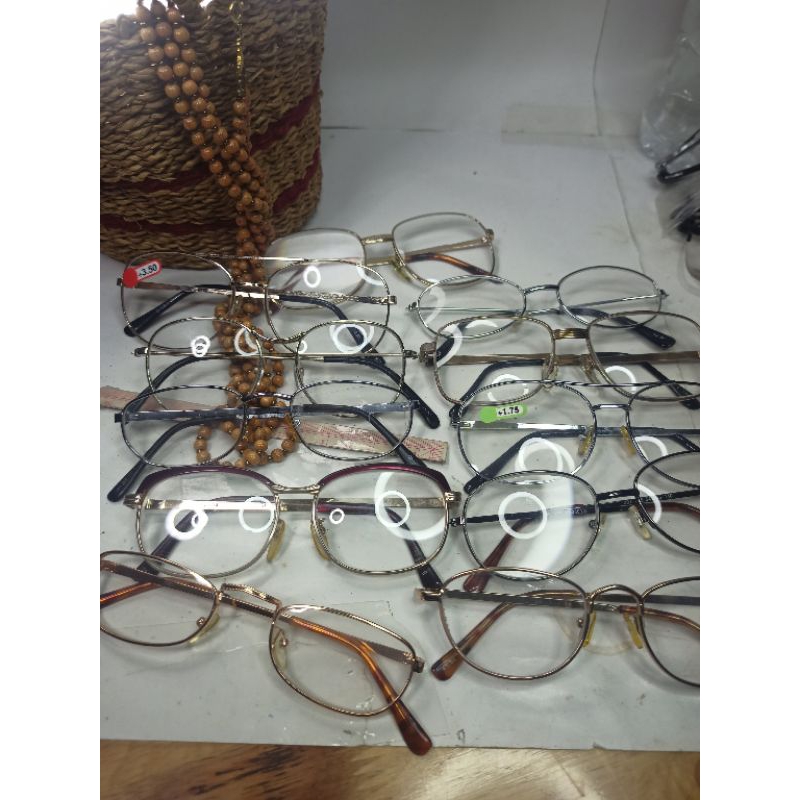 Gọng kính si, lão Nhật Bản.