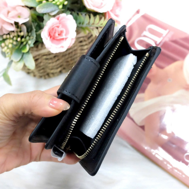 📛RẺ VÔ ĐỊCH📛VÍ C MEDIUM CORNER ZIP NỮ CM997