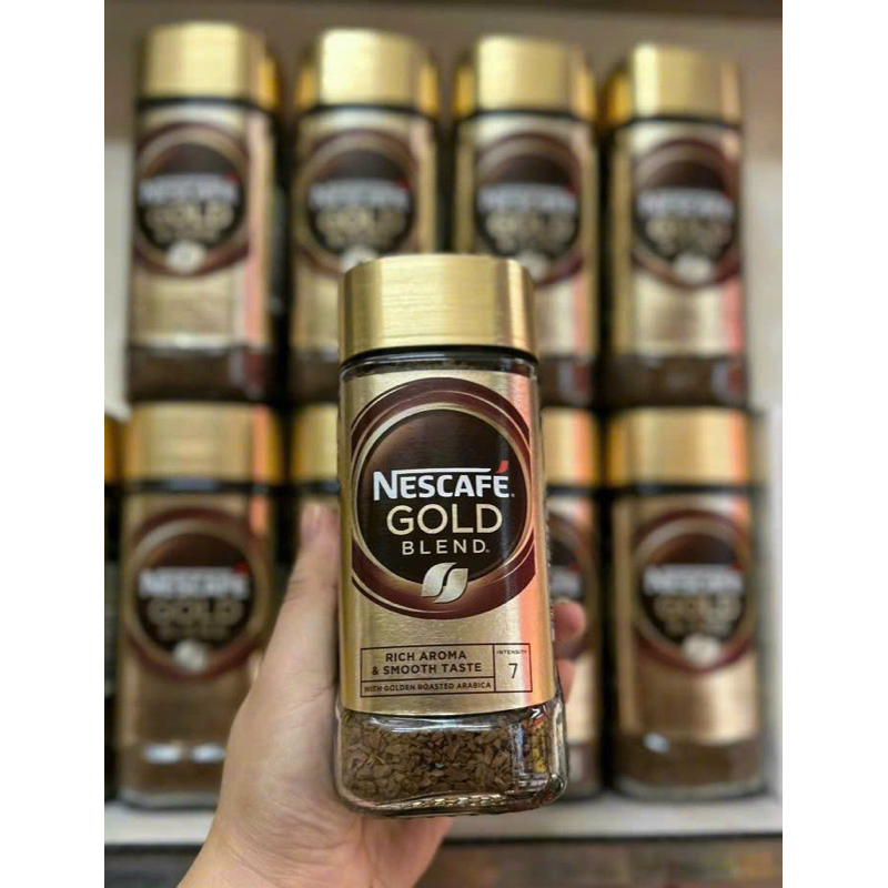 Cà phê hòa tan cao cấp Nescafe Gold Blend hũ 100g