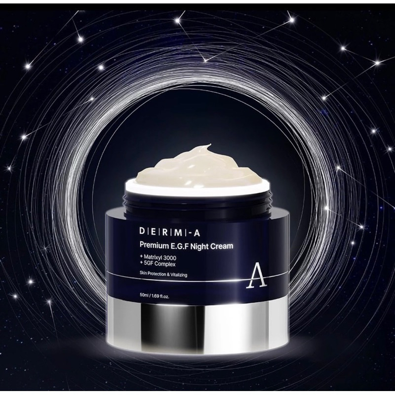 Kem Đêm EGF DERMA Premium chống già dưỡng trắng giảm nhăn cao cấp