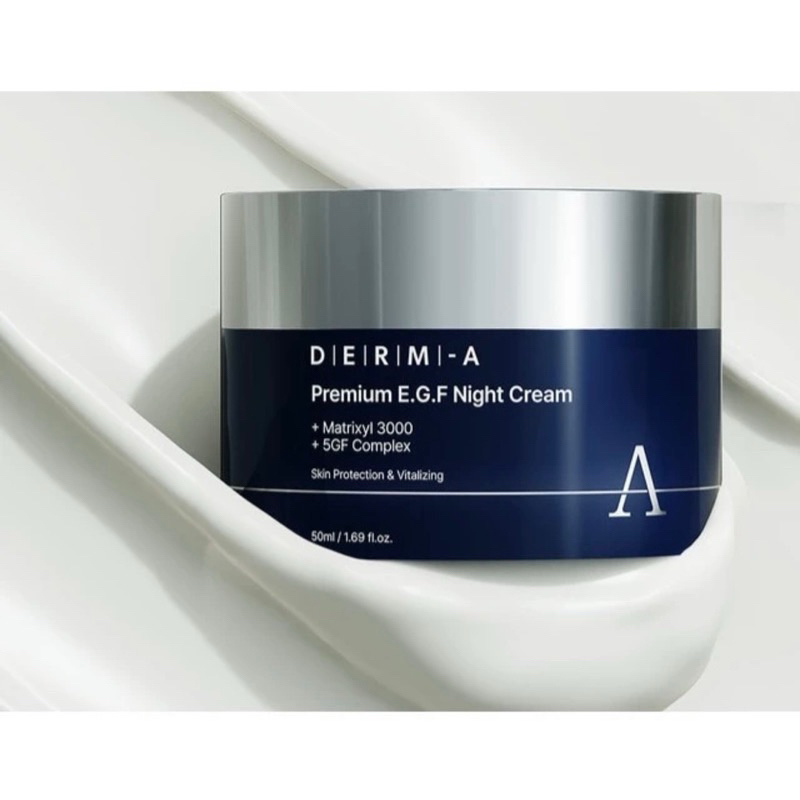 Kem Đêm EGF DERMA Premium chống già dưỡng trắng giảm nhăn cao cấp