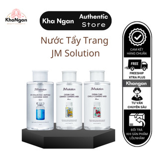 Nước Tẩy Trang JM Solution H9 Hyaluronic Ampoule, Ceramide và Centella