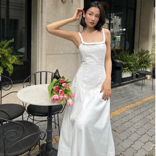 Váy dài Midi thanh lịch, nữ tính