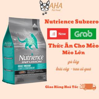 đồ ăn cho mèo Nutrience Bao 5kg - thức ăn mèo Gà Tây, Cá Hồi, Cá Biển Trái Cây Rau Củ ahapetshop